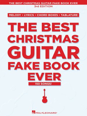 cover image of The Best Christmas Guitar Fake Book Ever